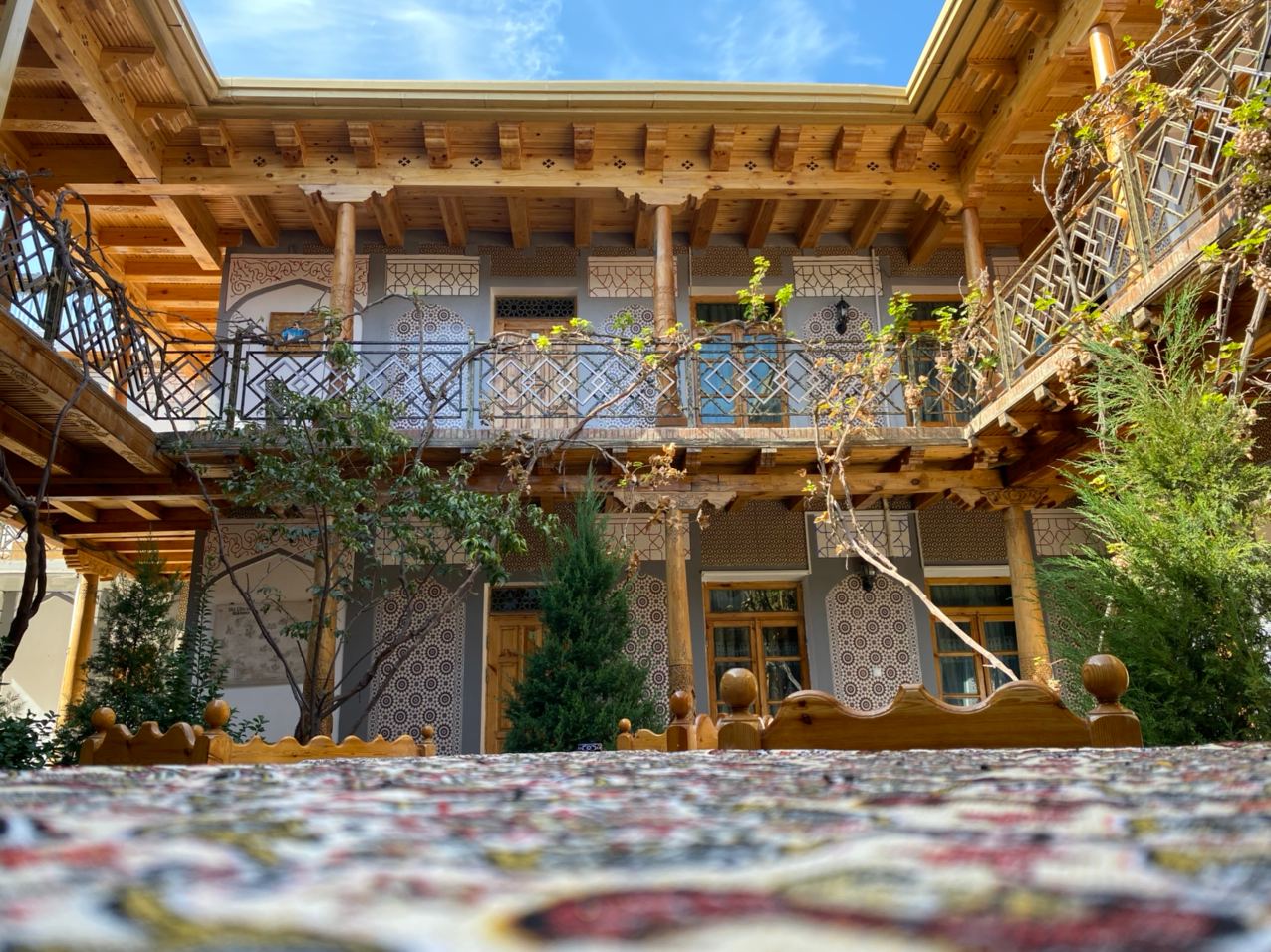 A hotel with a Rich oriental flavor